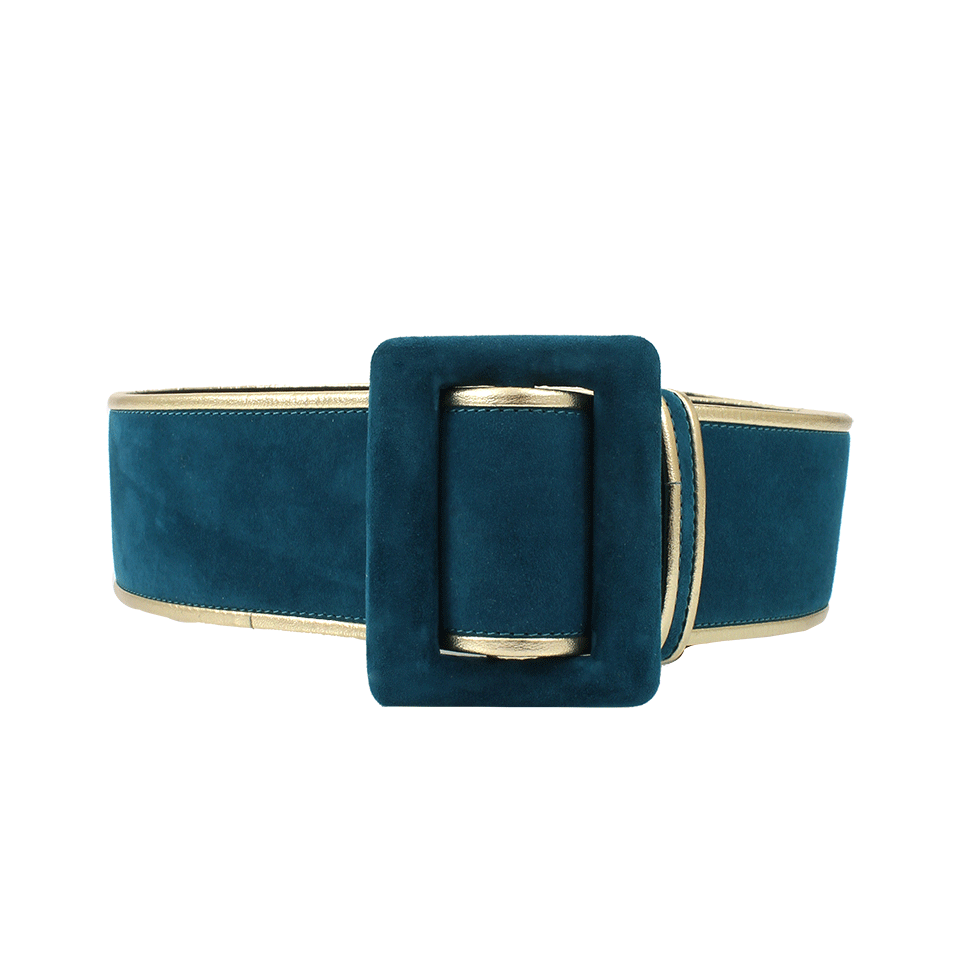 OSCAR DE LA RENTA-Rectangle Buckle Belt-