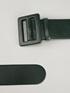 OSCAR DE LA RENTA-Rectangle Buckle Wide Belt-