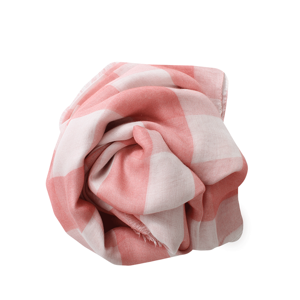 OSCAR DE LA RENTA-Buffalo Check Scarf-PETAL