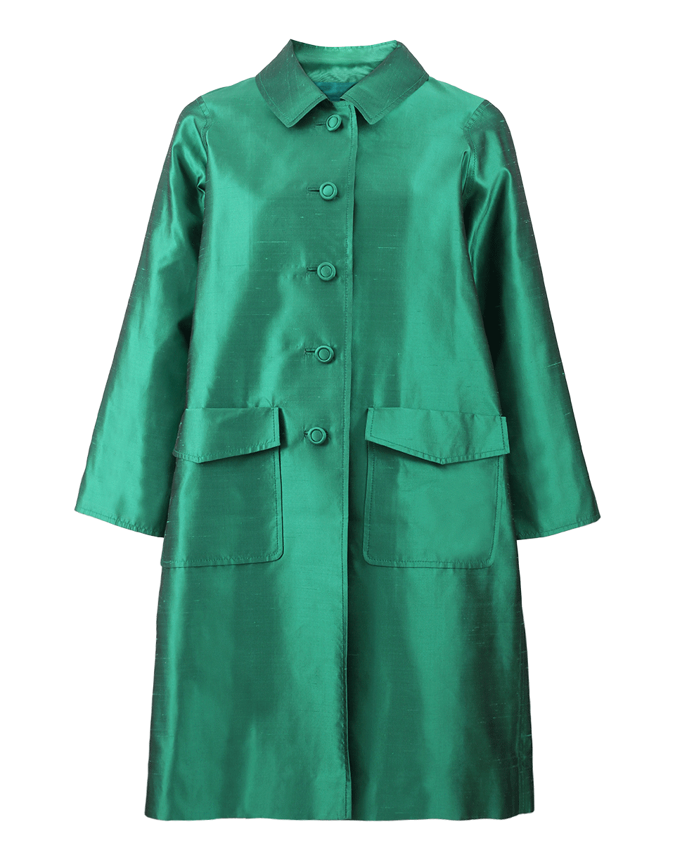 OSCAR DE LA RENTA-Collared Coat-