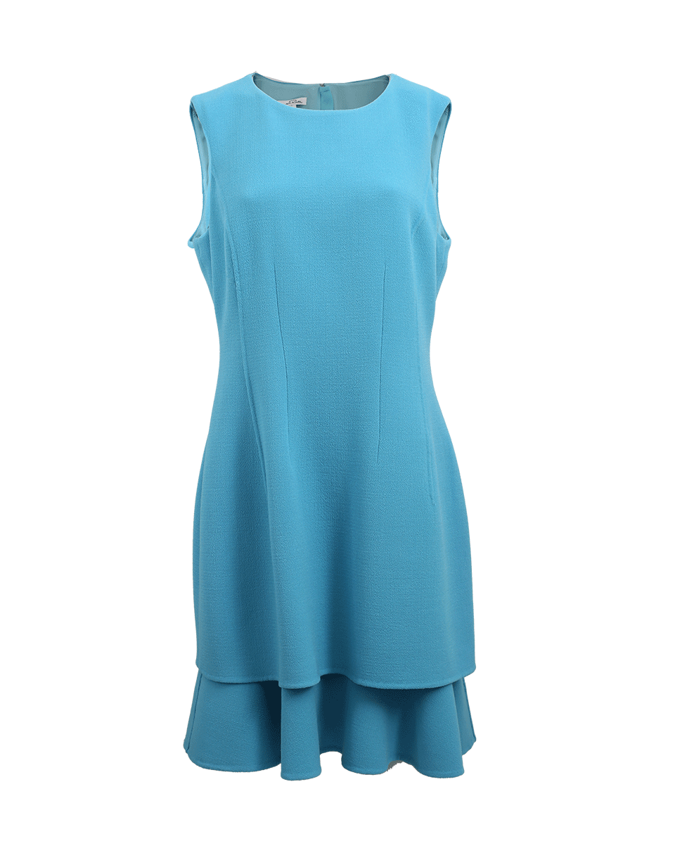 OSCAR DE LA RENTA-Flounce Bottom Dress-