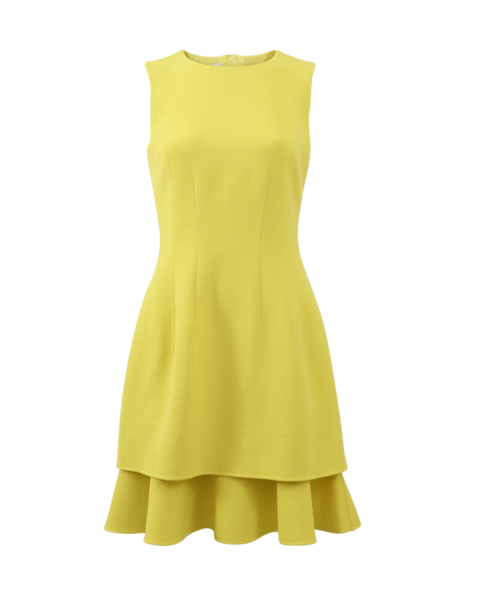 OSCAR DE LA RENTA-Flounce Bottom Dress-