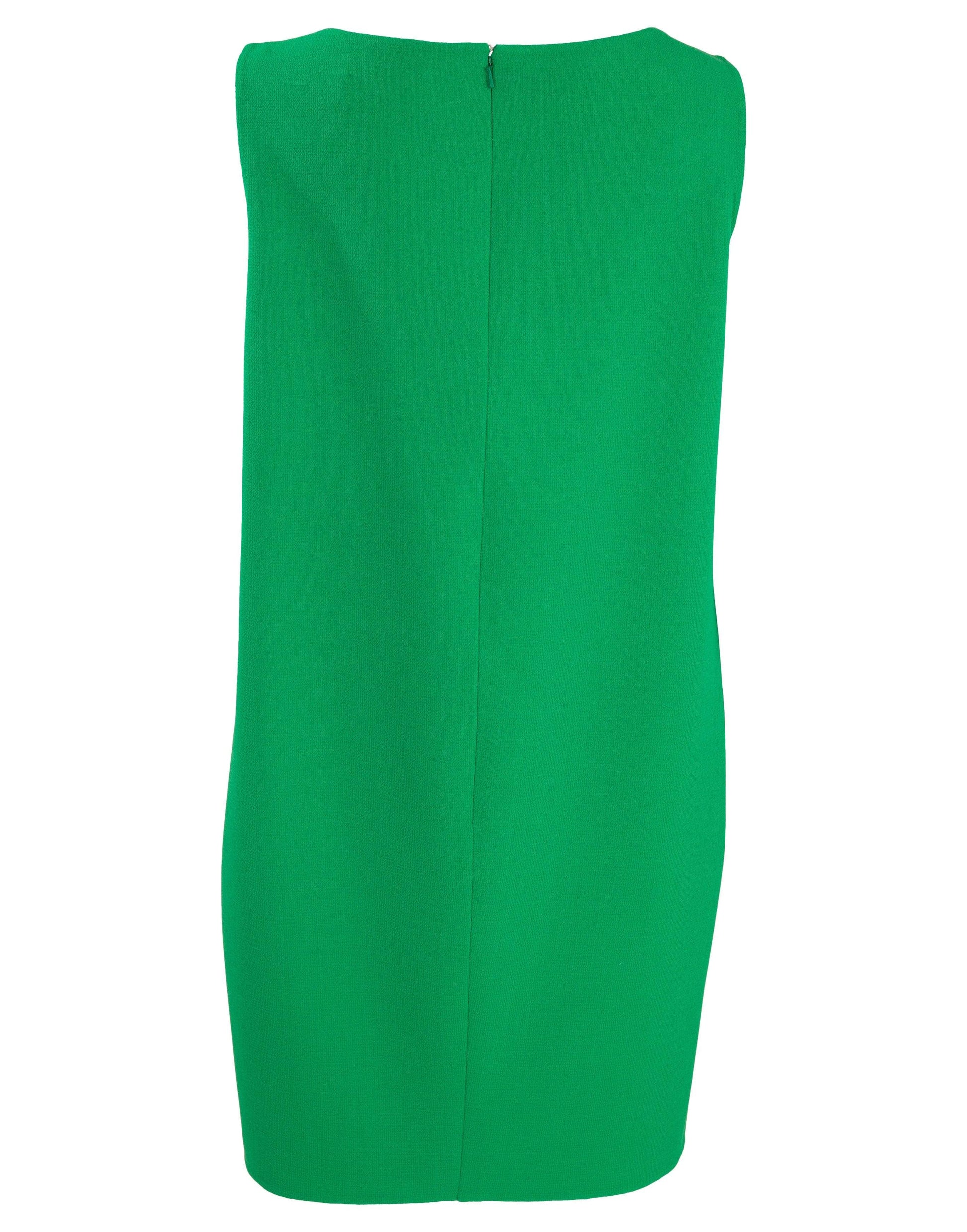 OSCAR DE LA RENTA-Cowl Neck Shift Dress-