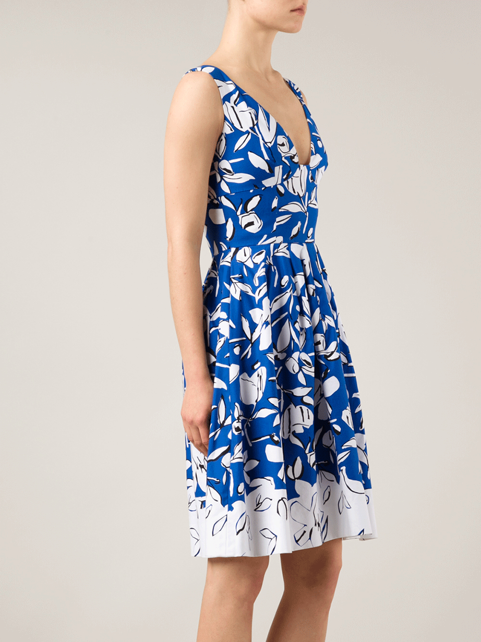 OSCAR DE LA RENTA-Canvas Dress-