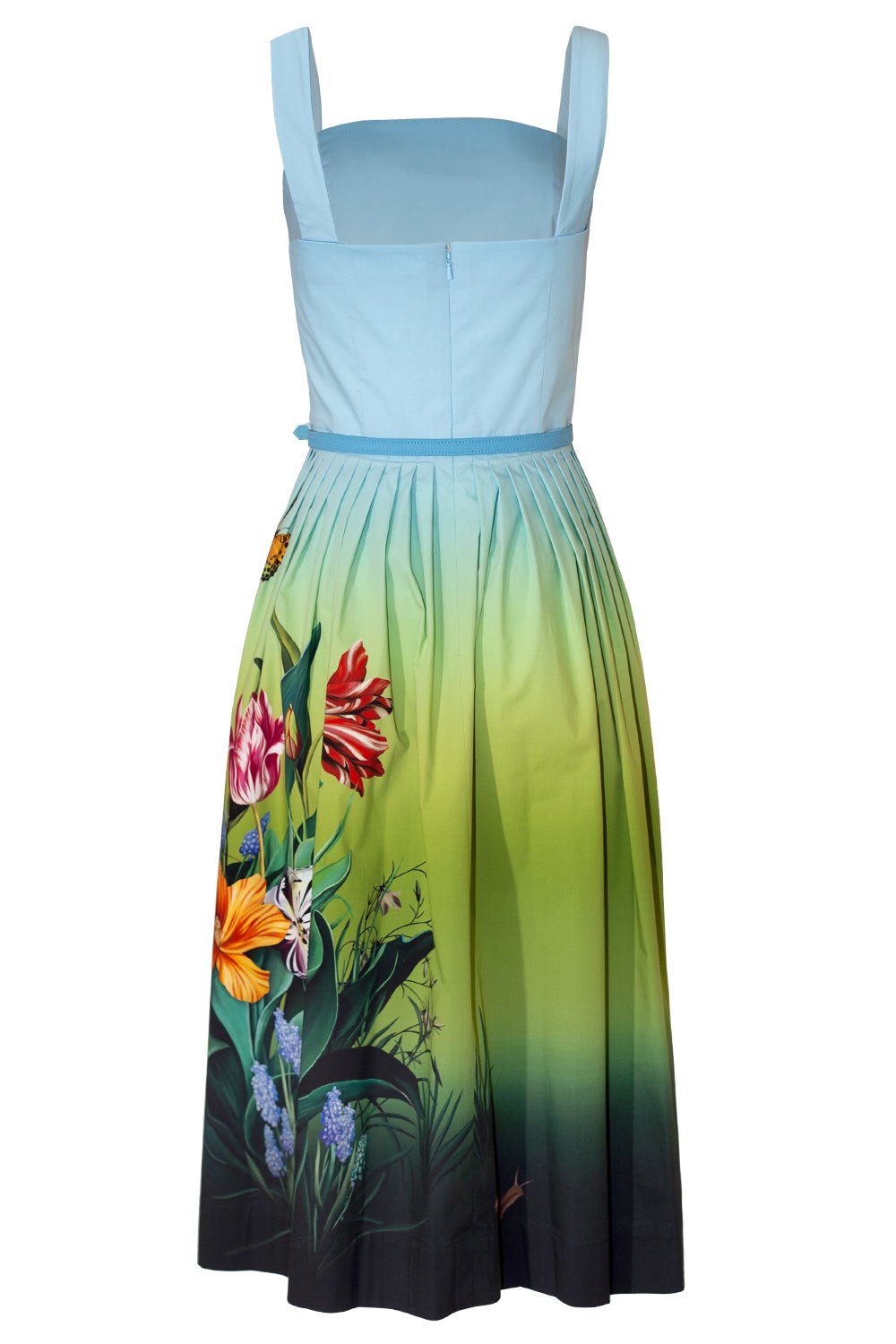 OSCAR DE LA RENTA-Ombre Tulip Tank Dress-