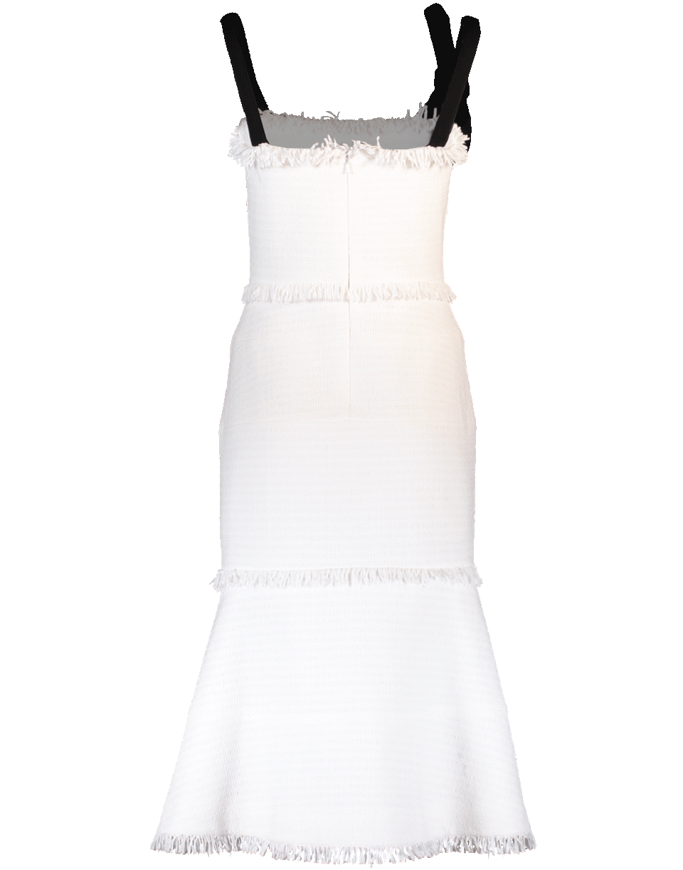 Fitted Tube Strap Tank Dress