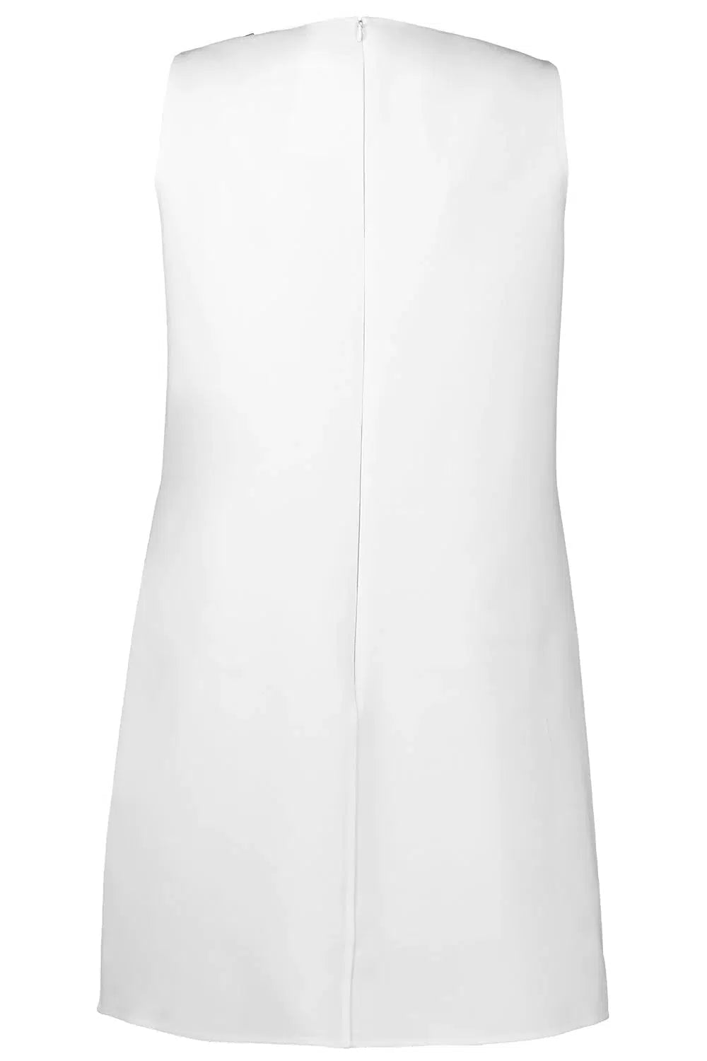 OSCAR DE LA RENTA-Butterfly Embroidered Shift Dress-