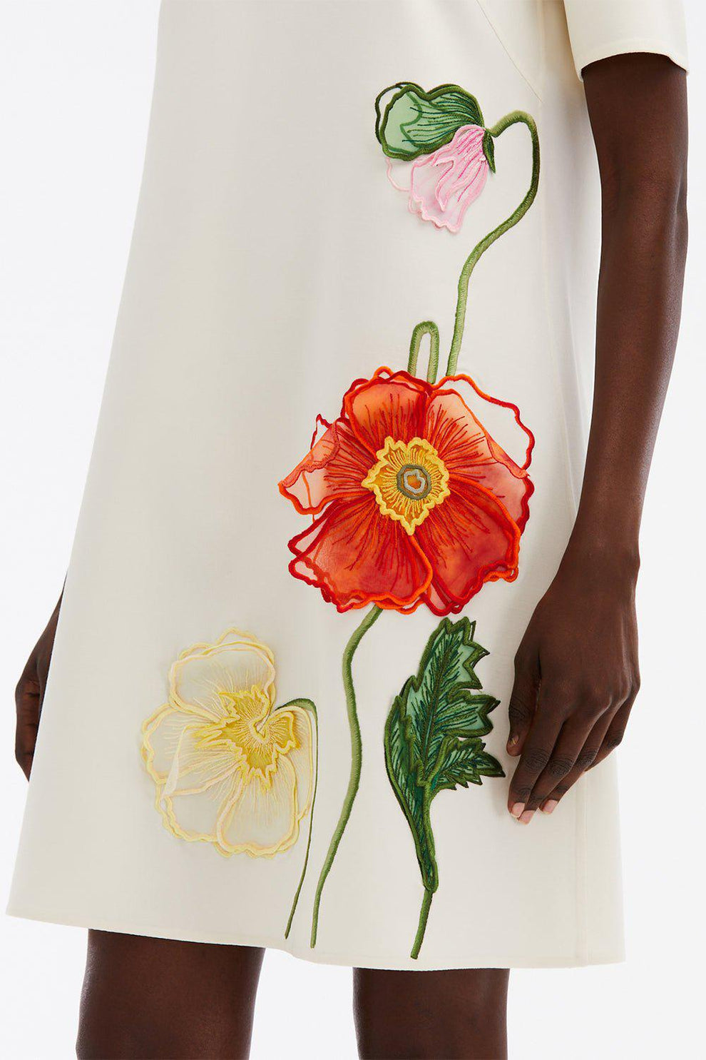 Painted Poppies Shift Dress
