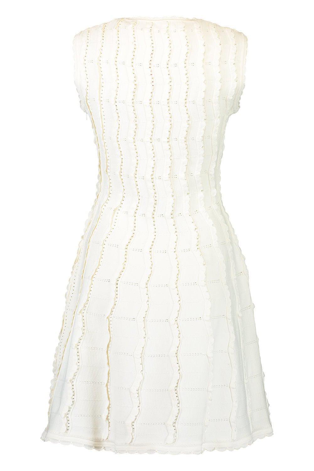 OSCAR DE LA RENTA-Sleeveless Fit And Flare Dress-