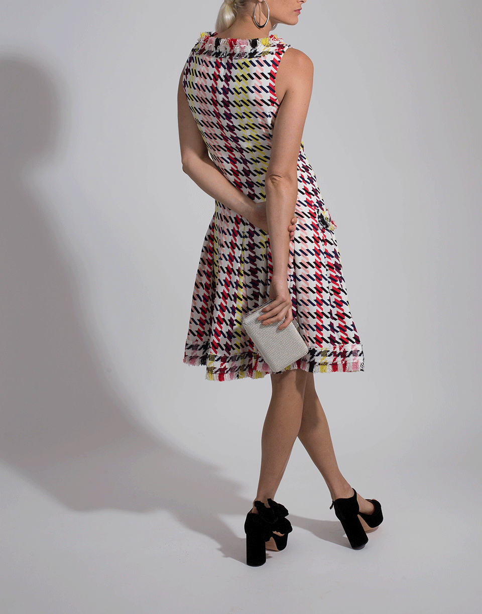 OSCAR DE LA RENTA-Tweed Dress-