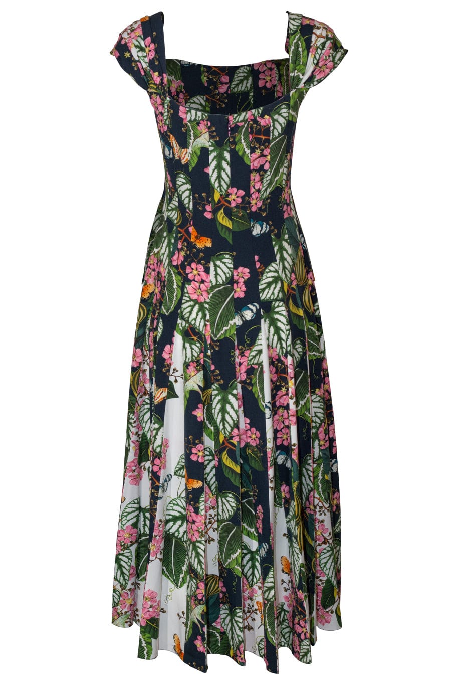 OSCAR DE LA RENTA-Cady Inset Dress-