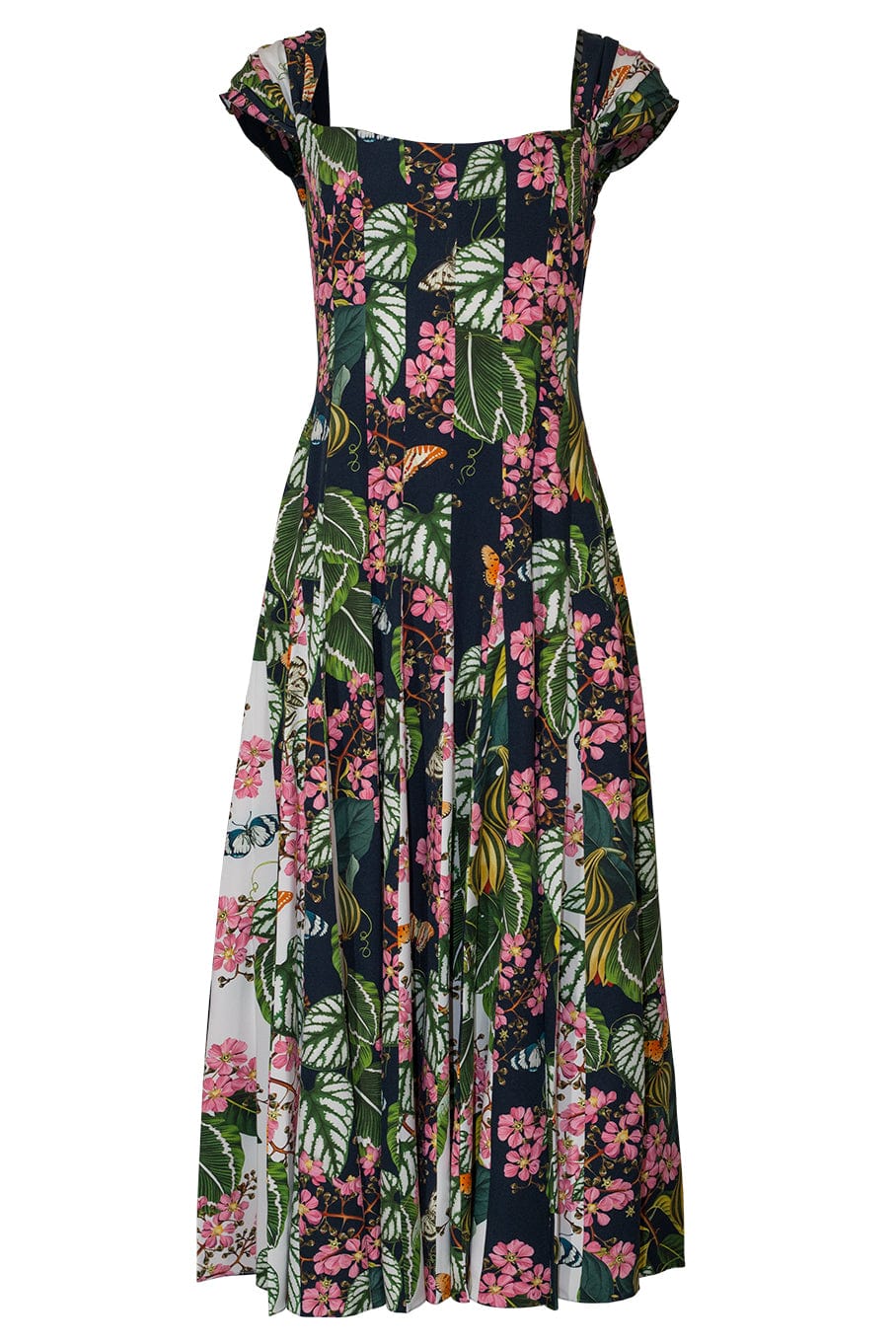 OSCAR DE LA RENTA-Cady Inset Dress-