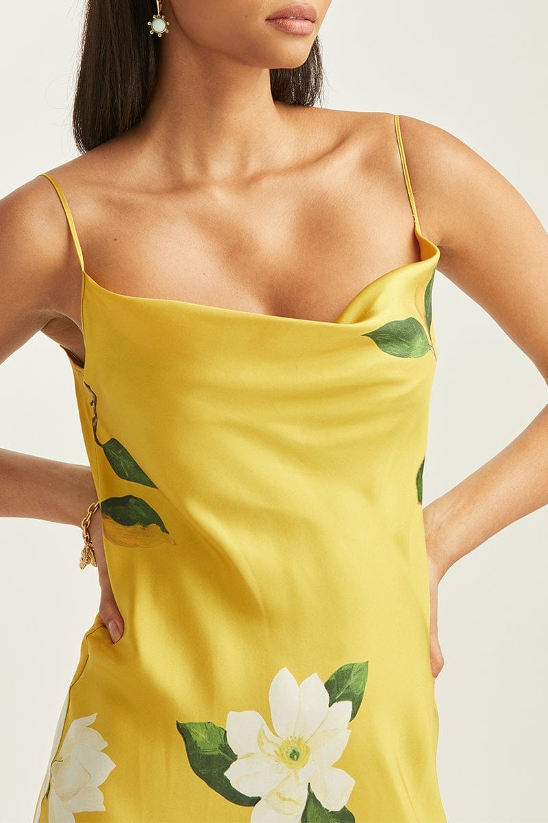 Magnolia Silk Slip Dress | OSCAR DE LA RENTA  Marissa Collections