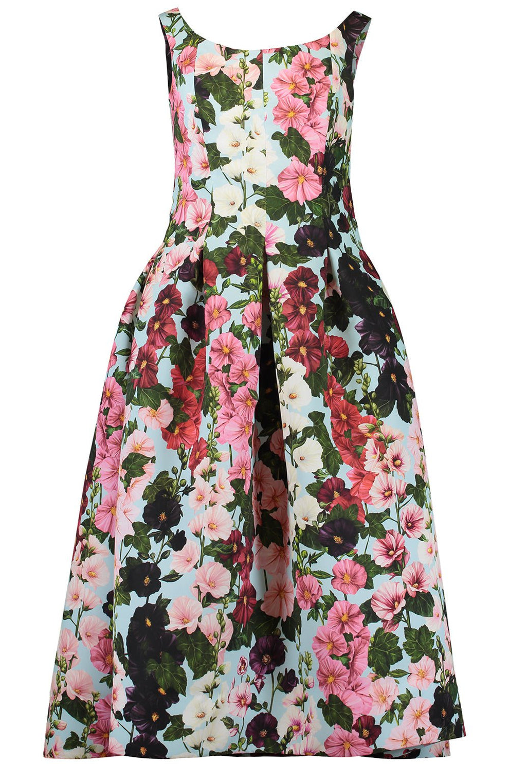 oscar de la renta off the shoulder dress Off Shoulder Tea Length Dress