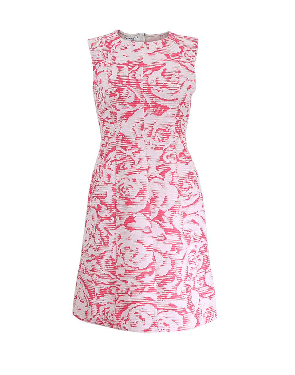 OSCAR DE LA RENTA-Ribbon Bottom Dress-