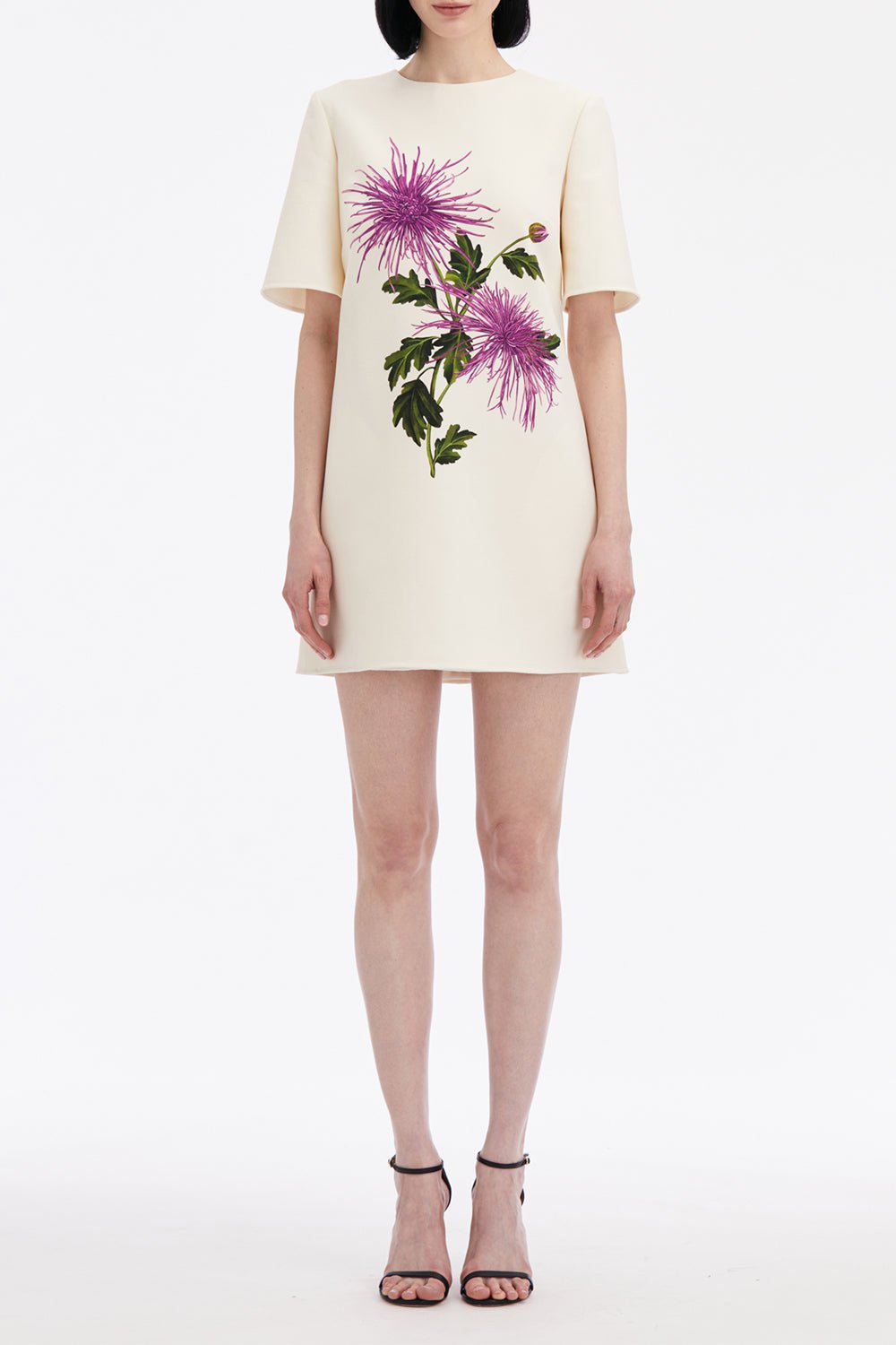 OSCAR DE LA RENTA-Chrysanthemum Shift Dress-