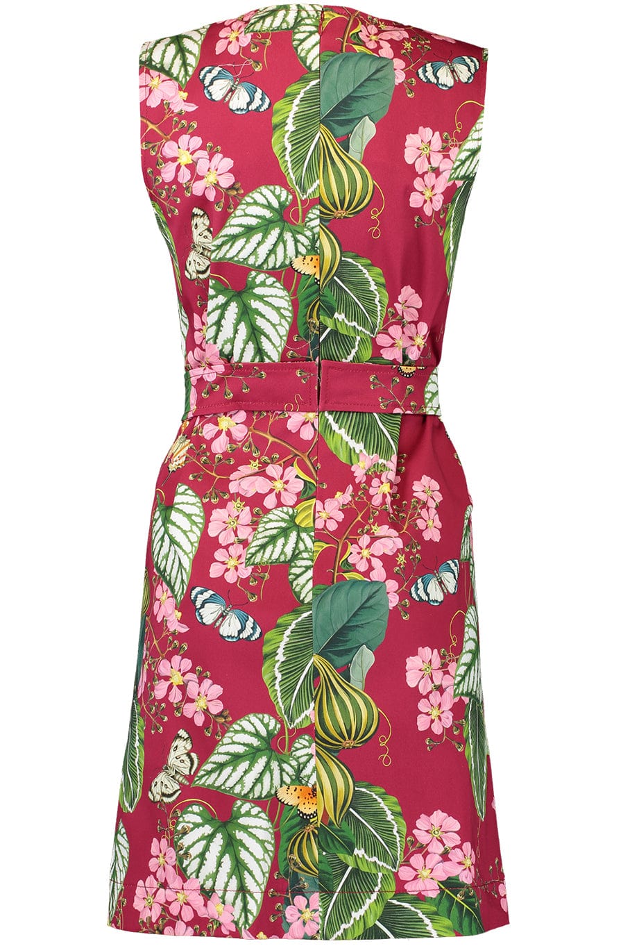 OSCAR DE LA RENTA-Botanical Cotton Twill Dress-