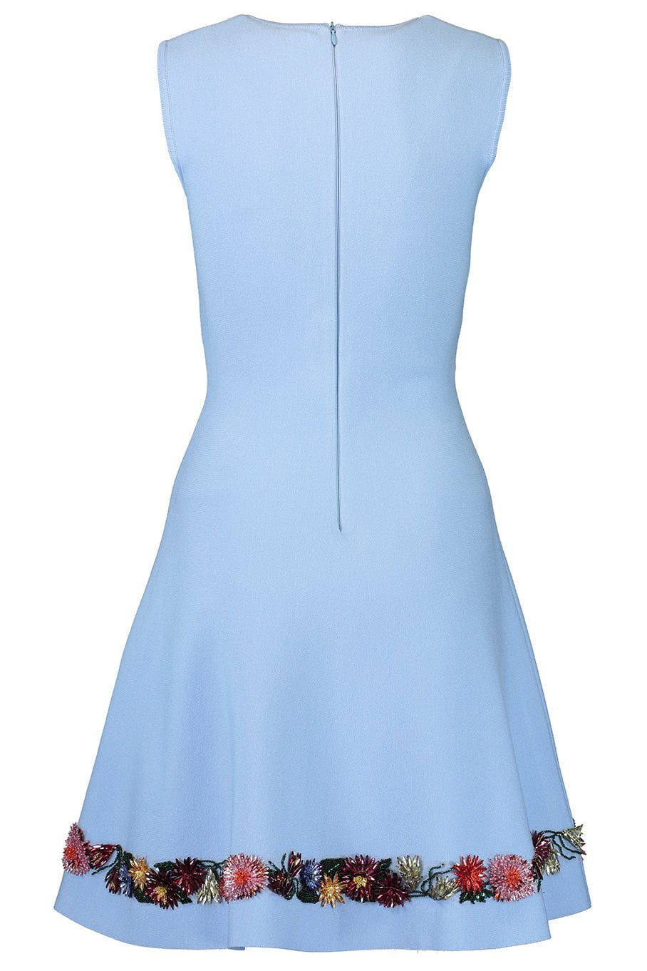 OSCAR DE LA RENTA-Crystal Embellished Fit & Flare-TANZANTE