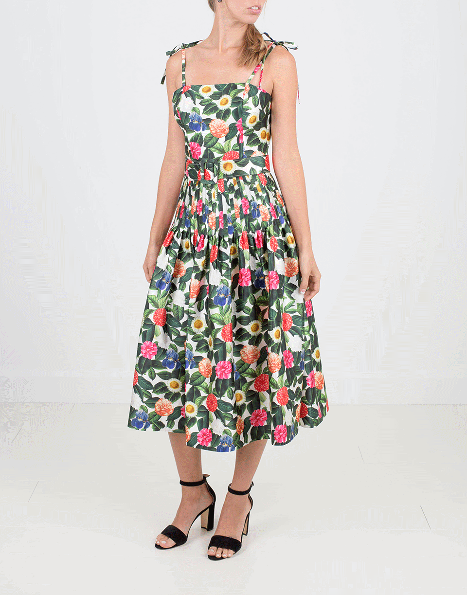 OSCAR DE LA RENTA-Flower Jungle Dress-