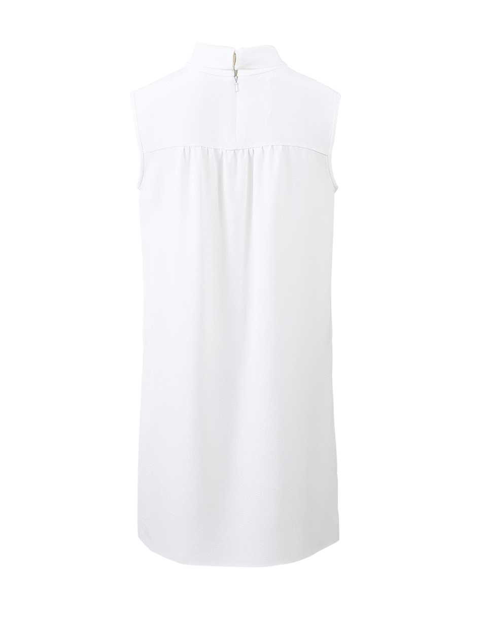 OSCAR DE LA RENTA-High Neck Shift Dress-