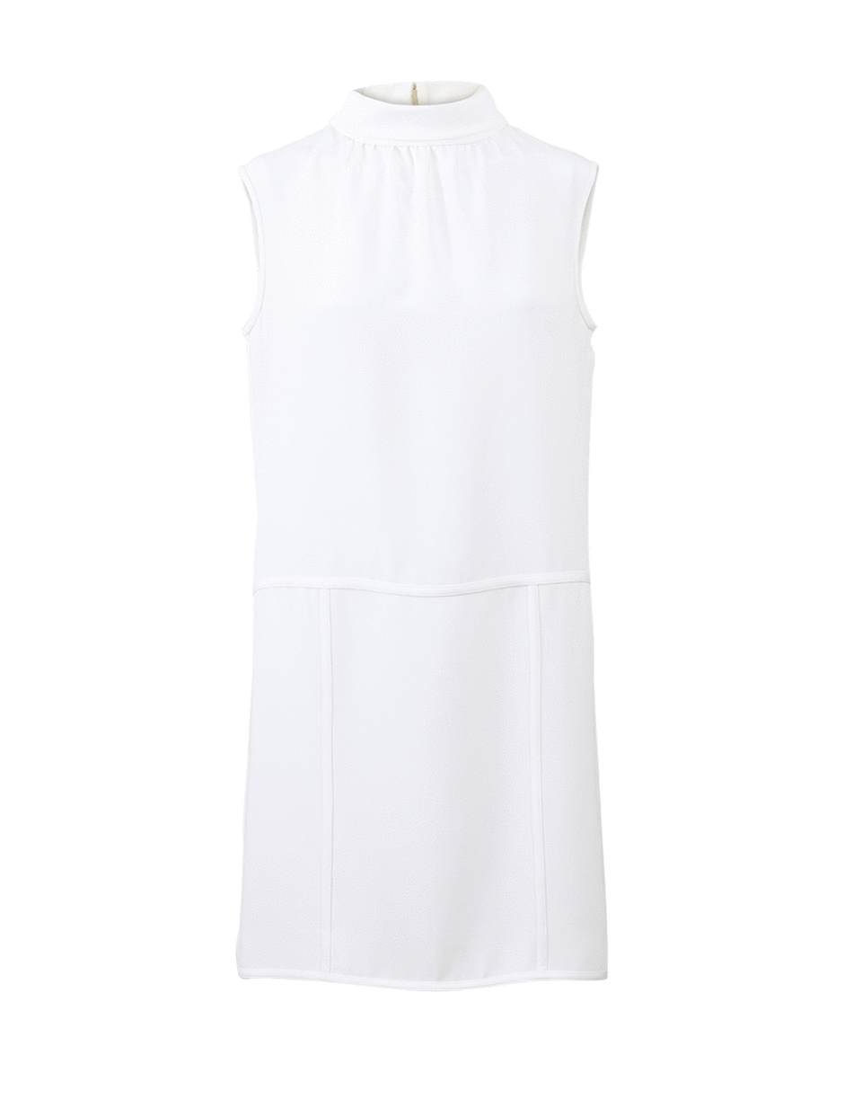 OSCAR DE LA RENTA-High Neck Shift Dress-