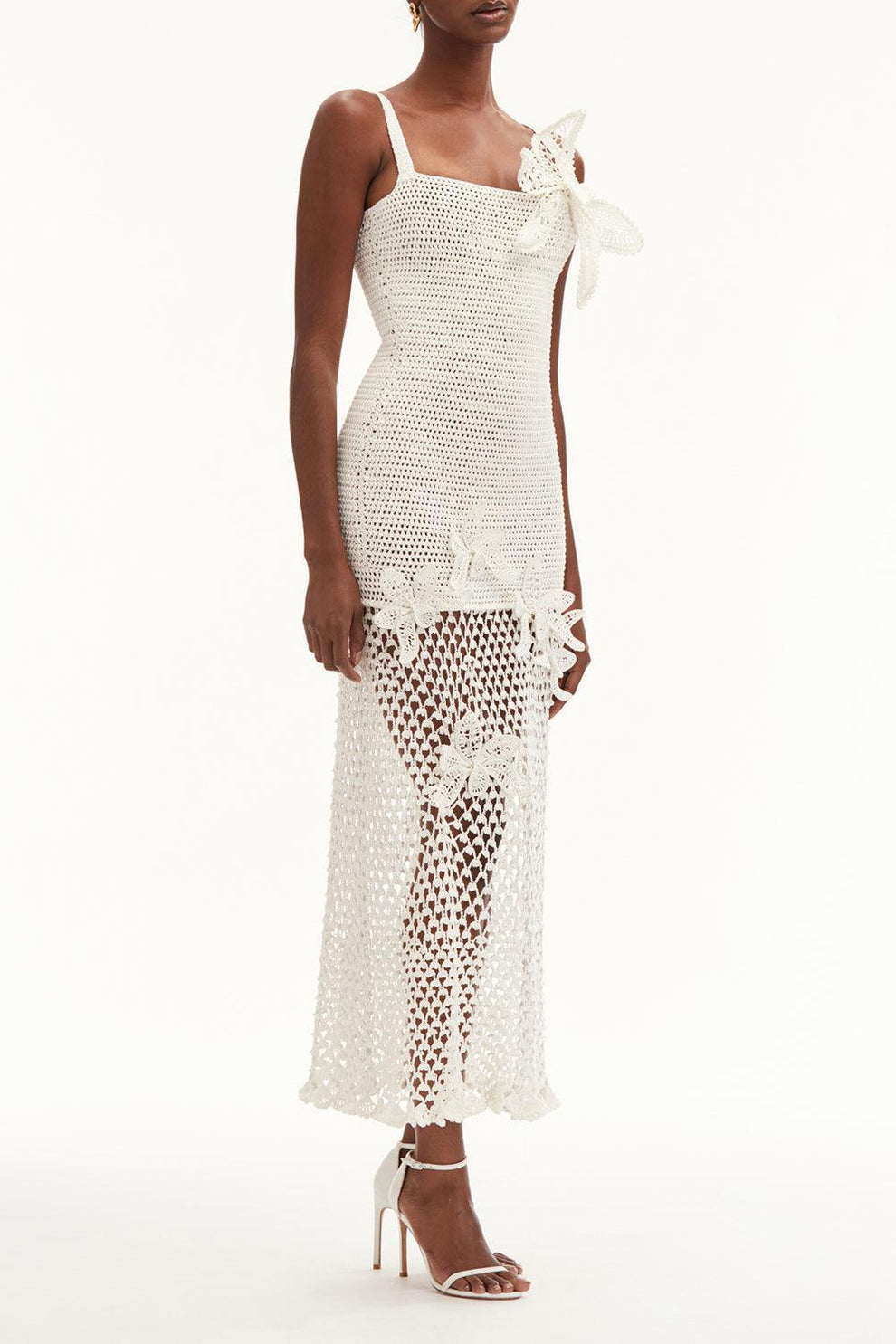 orchid embroidered dress Orchid Bloom Embroidered Patchwork Dress – Mohi fashion