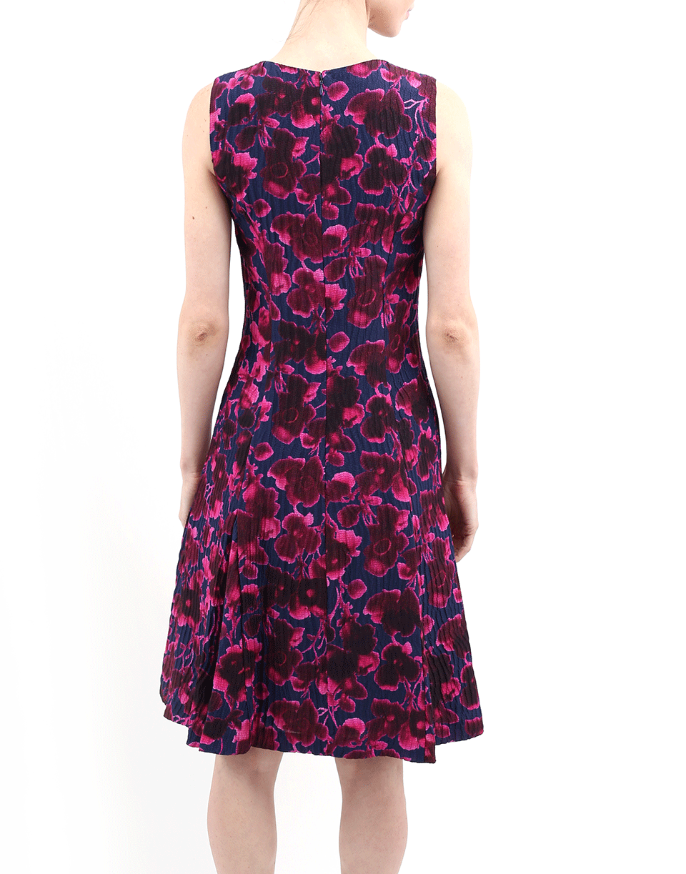 OSCAR DE LA RENTA-Floral Dress-