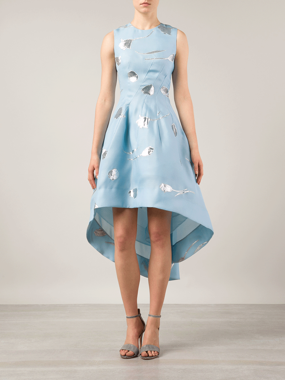 OSCAR DE LA RENTA-Tulip Jacquard Dress-WEDGEWD