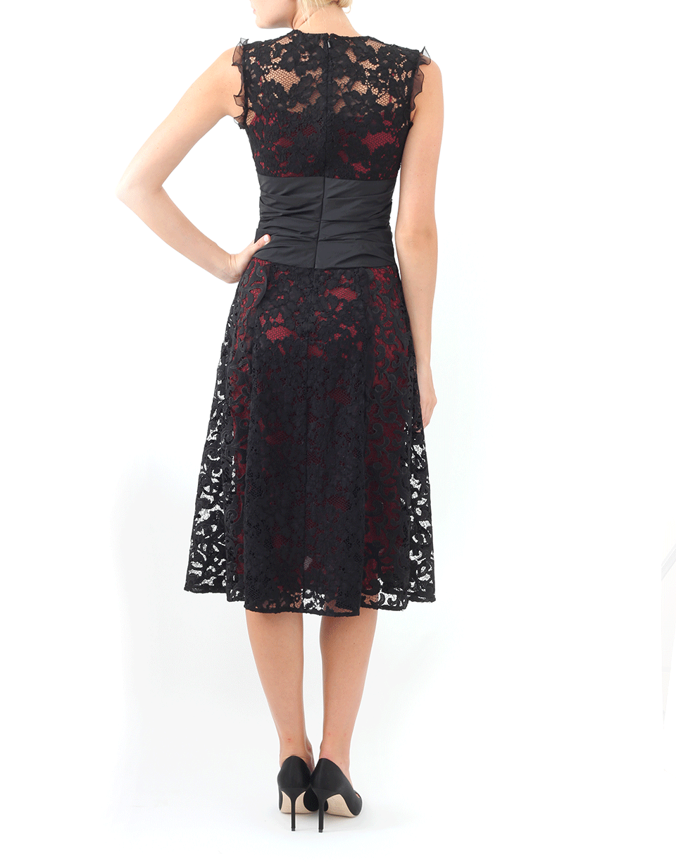 OSCAR DE LA RENTA-Lace Dress-