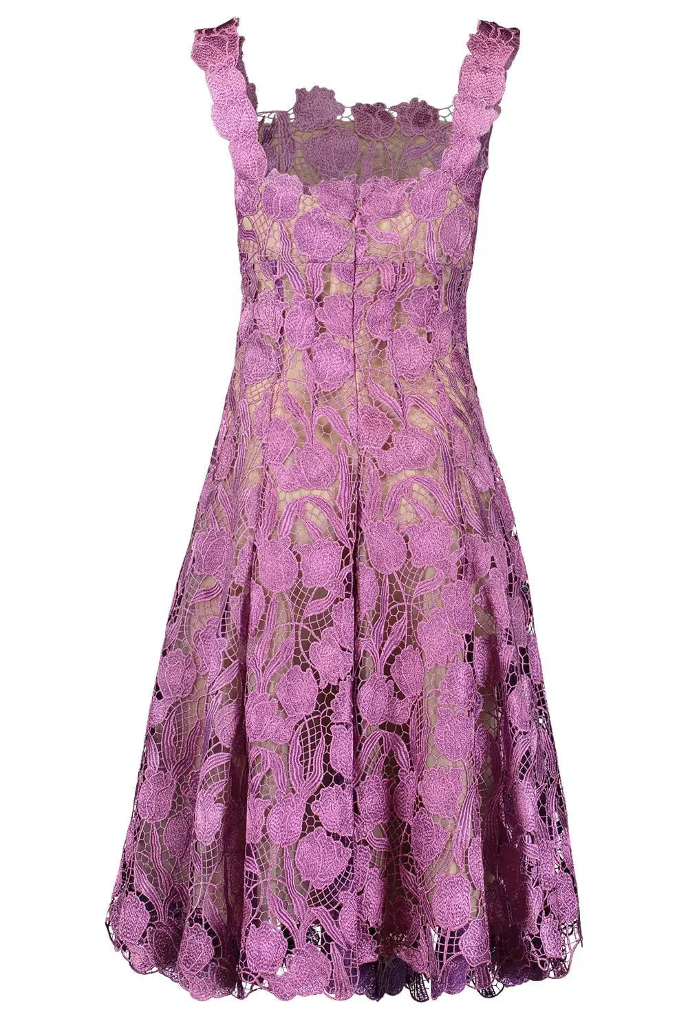 OSCAR DE LA RENTA-Sleeveless Ballerina Dress-