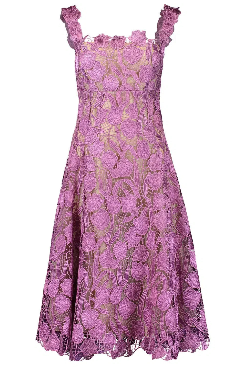 OSCAR DE LA RENTA-Sleeveless Ballerina Dress-