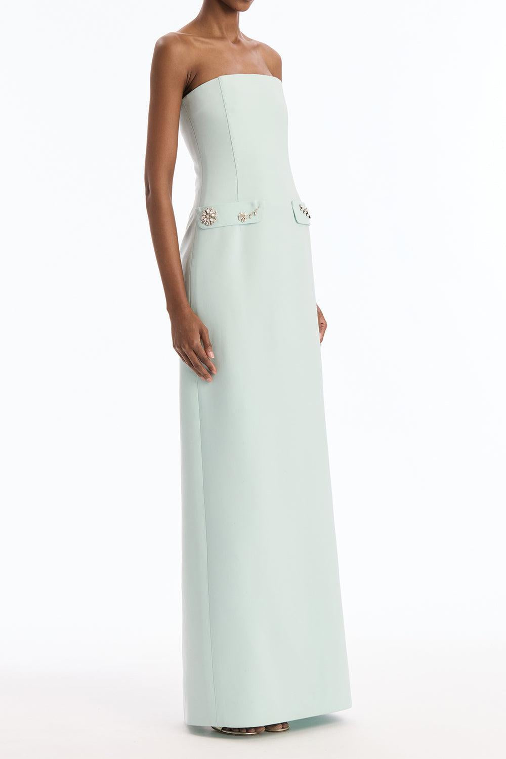 Crystal Floral Embroidered Column Gown-BLUE-6-CLOTHINGDRESSGOWN-OSCAR DE LA RENTA
