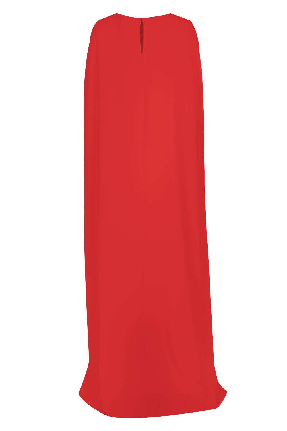 OSCAR DE LA RENTA-Orchid Pin Cape Back Caftan-