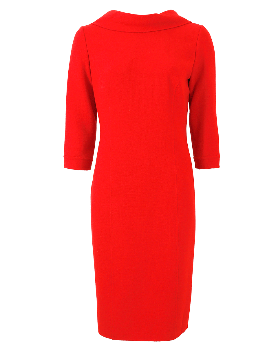 OSCAR DE LA RENTA-Tie Back Dress-