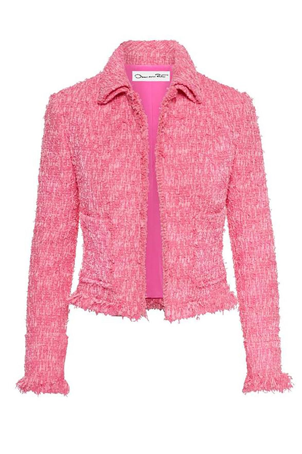 OSCAR DE LA RENTA-Ribbon Tweed Jacket-AZALEA