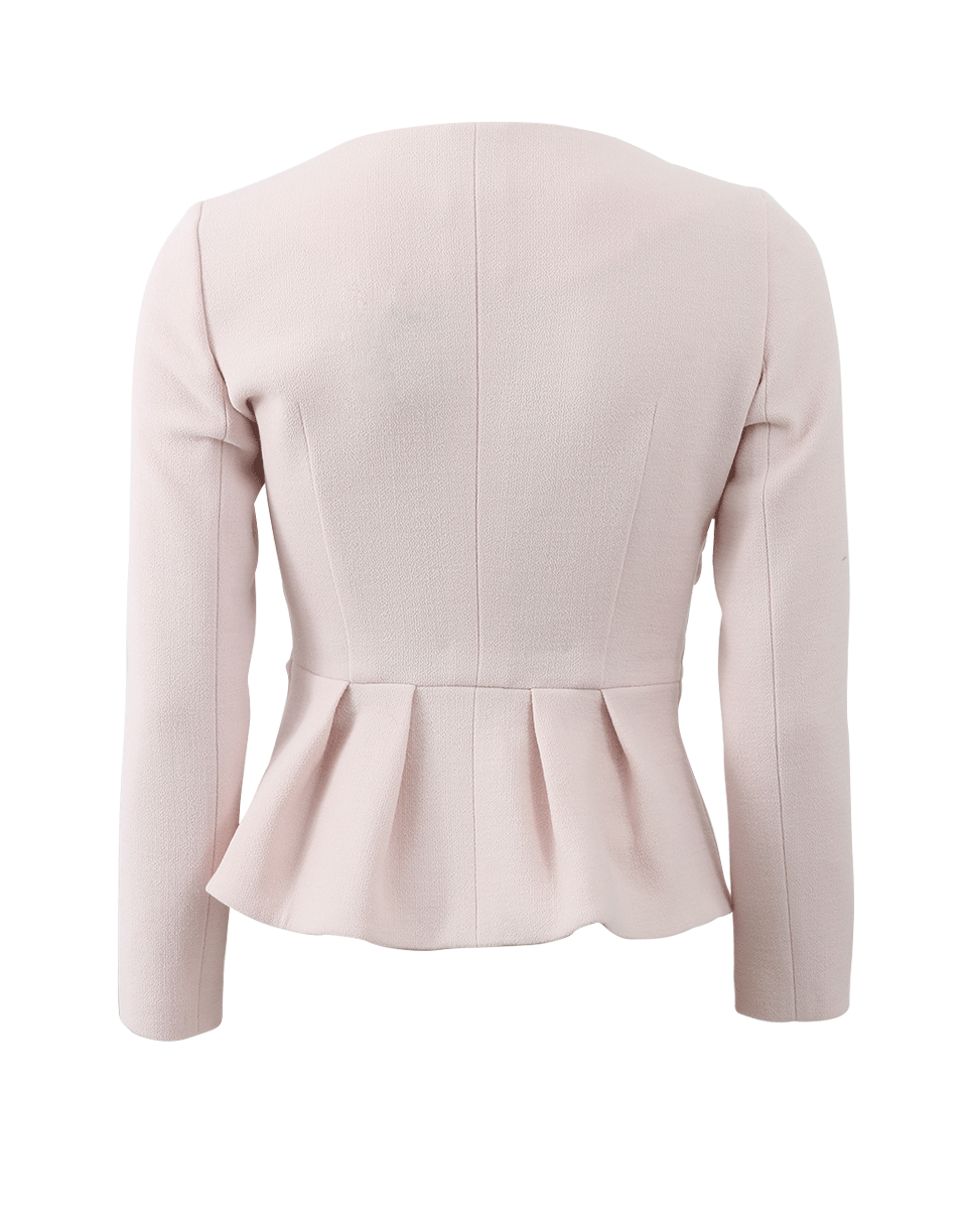 OSCAR DE LA RENTA-Ruched Front Jacket-