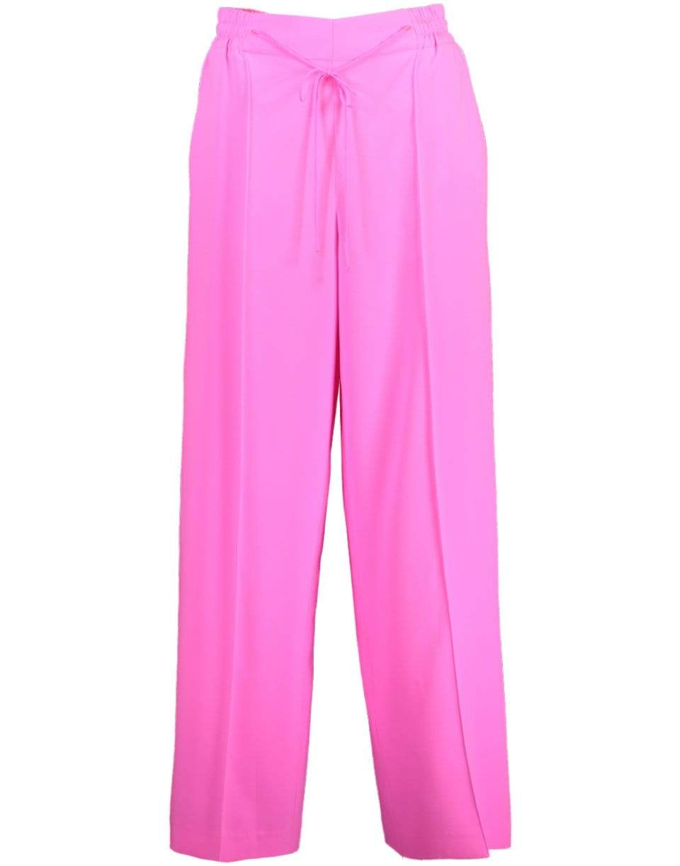 OSCAR DE LA RENTA-Waist Tie Pant-AZALEA