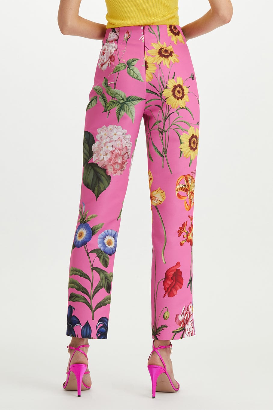 OSCAR DE LA RENTA-Zip Front Pant-