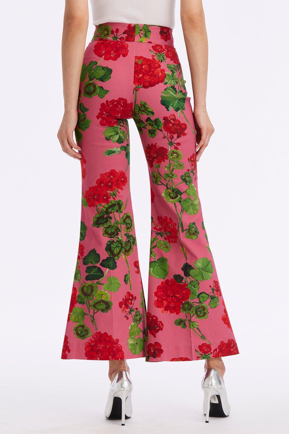 OSCAR DE LA RENTA-Zip Front Pant-