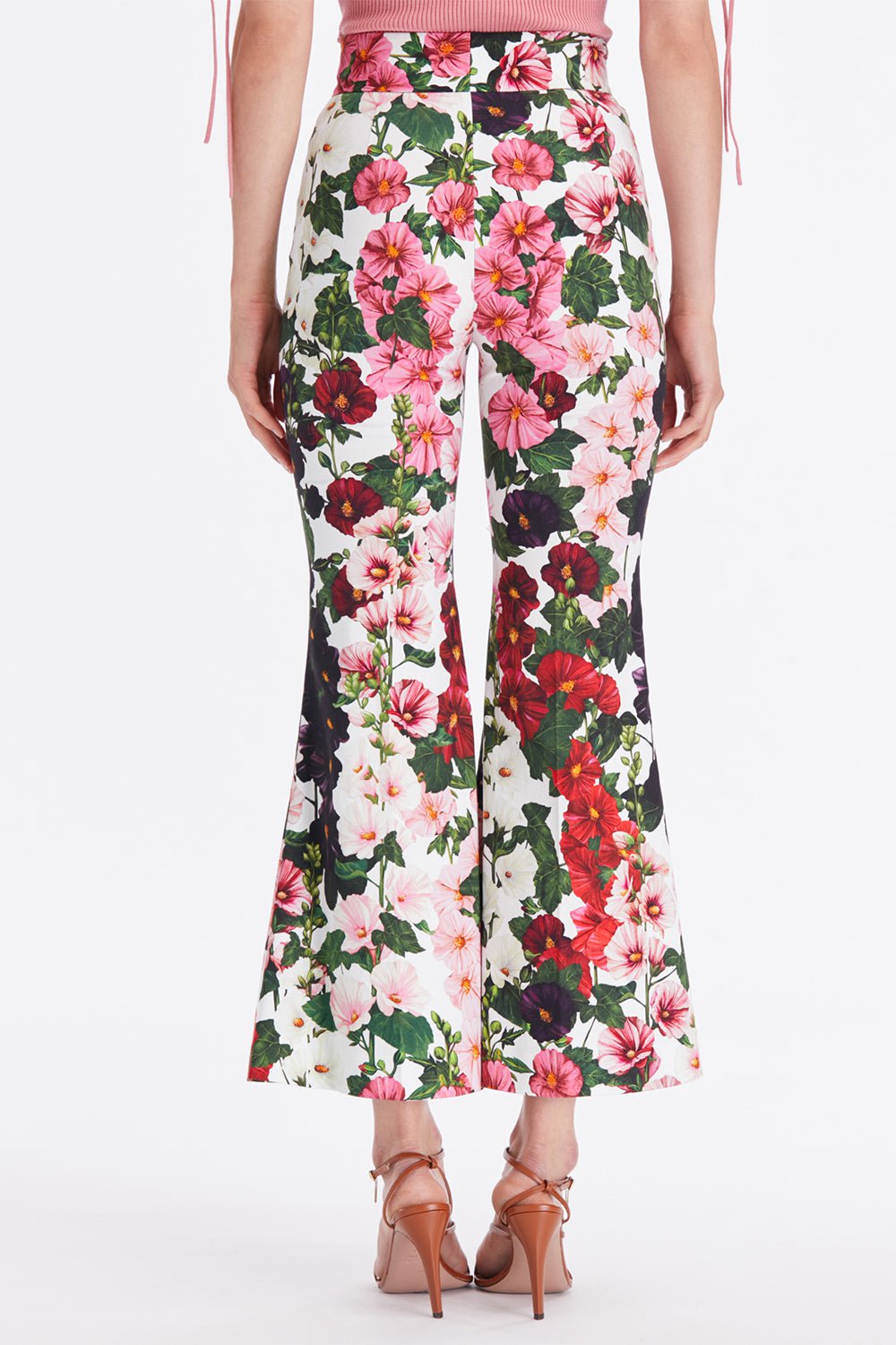 OSCAR DE LA RENTA-Zip Front Pant - Hollyhock-