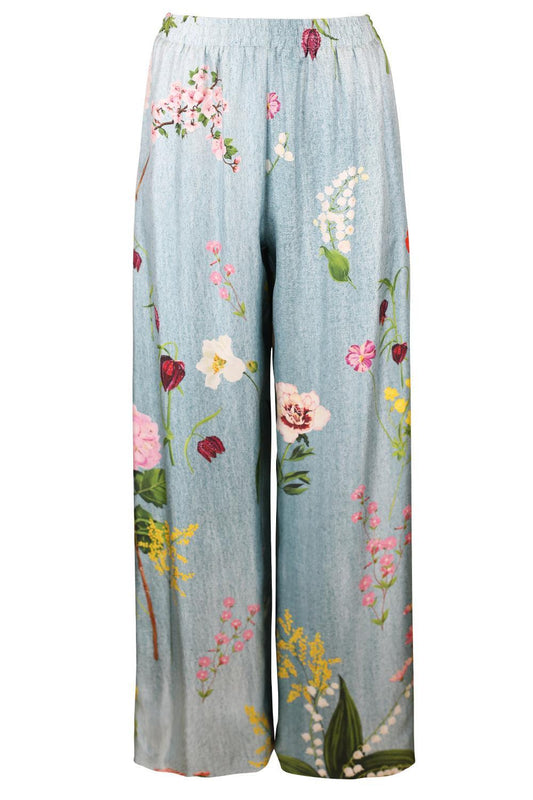 Mixed Botanical Pant-BLUE-2-CLOTHINGPANTEVENING-OSCAR DE LA RENTA