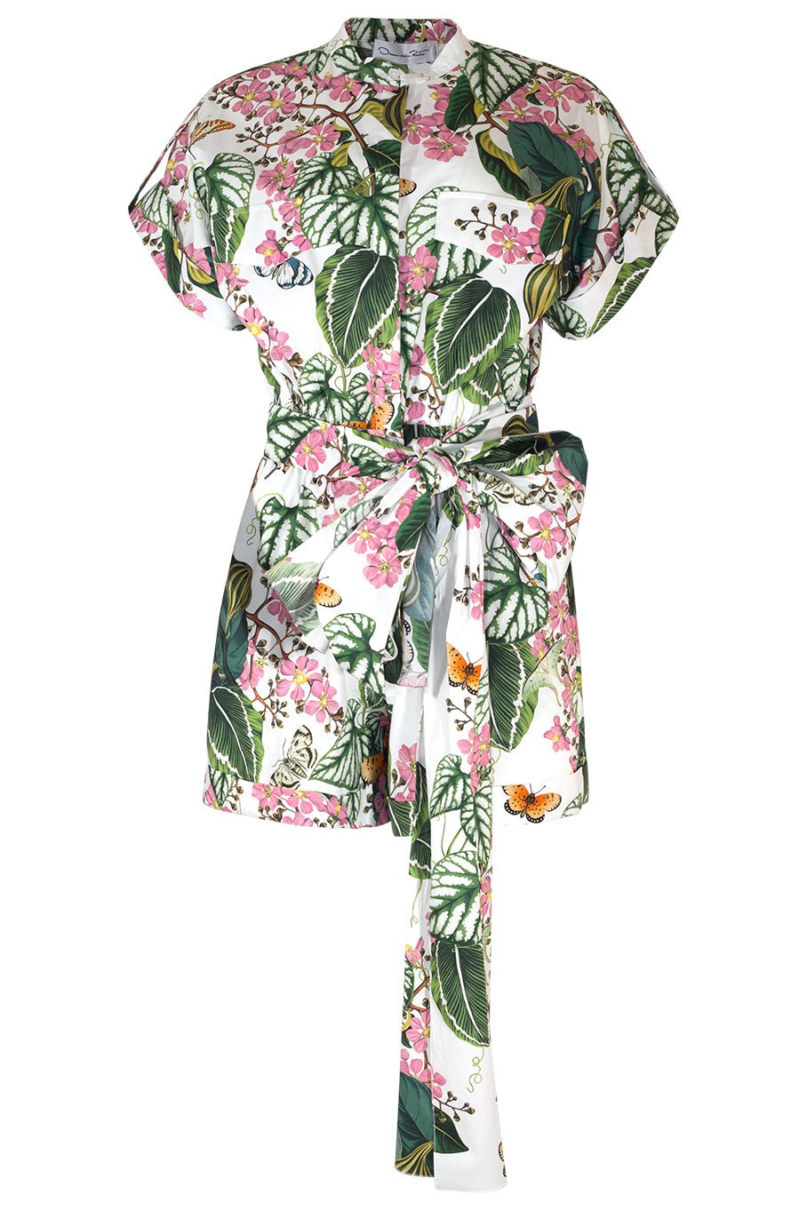 OSCAR DE LA RENTA-SS Botanical Romper-