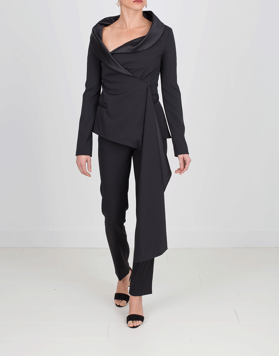 OSCAR DE LA RENTA-Tuxedo Pant-