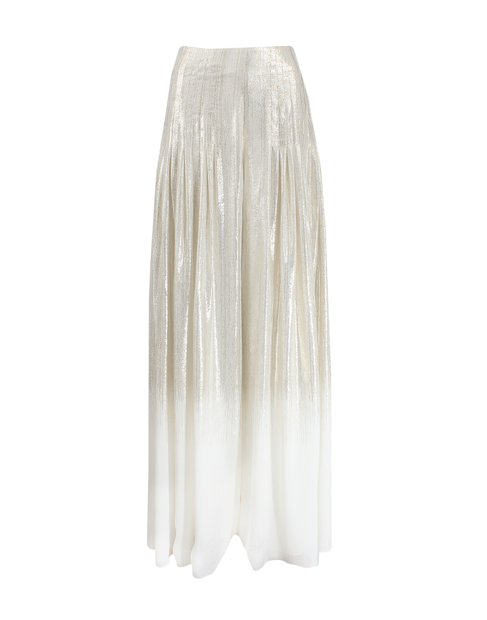 OSCAR DE LA RENTA-Wide Pleated Leg Pants-