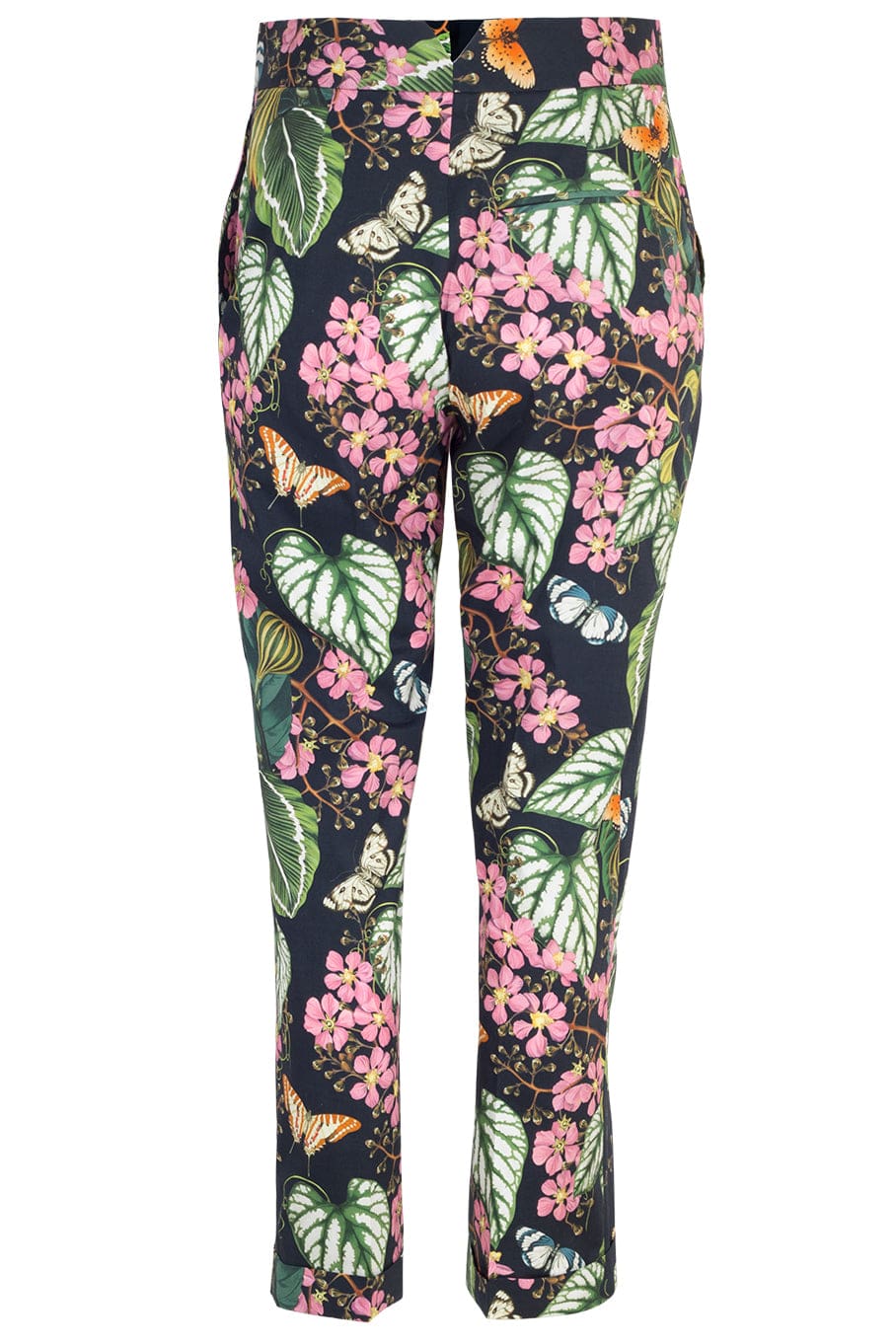 OSCAR DE LA RENTA-Botanical Skinny Ankle Pant-