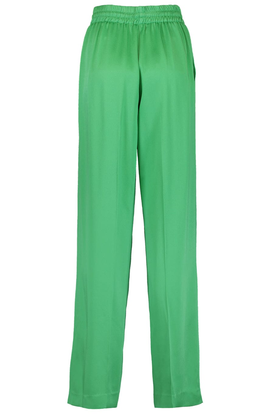 OSCAR DE LA RENTA-Drawstring Tie Wide Leg Pant-