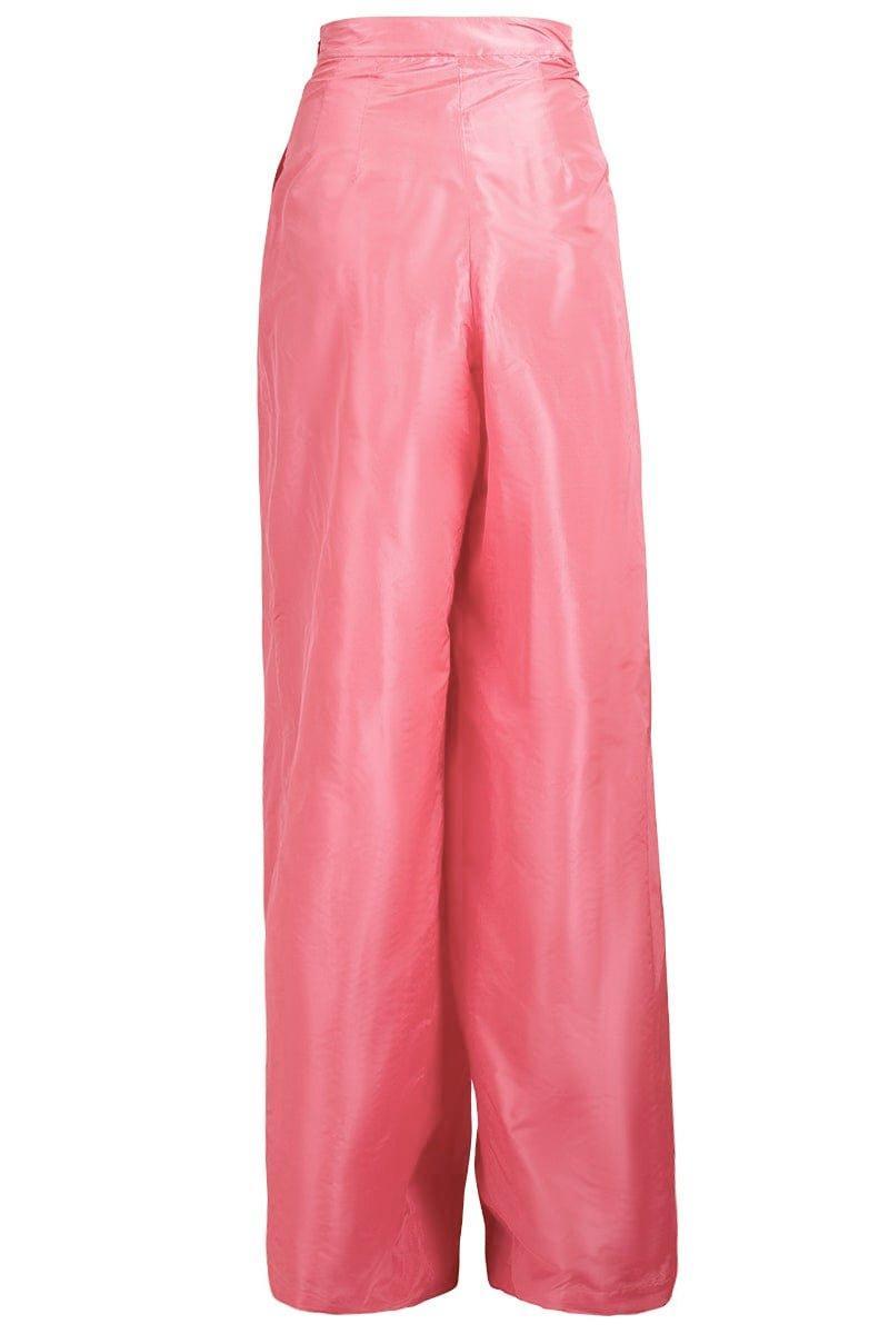 OSCAR DE LA RENTA-Wide Leg Pant With Pockets-