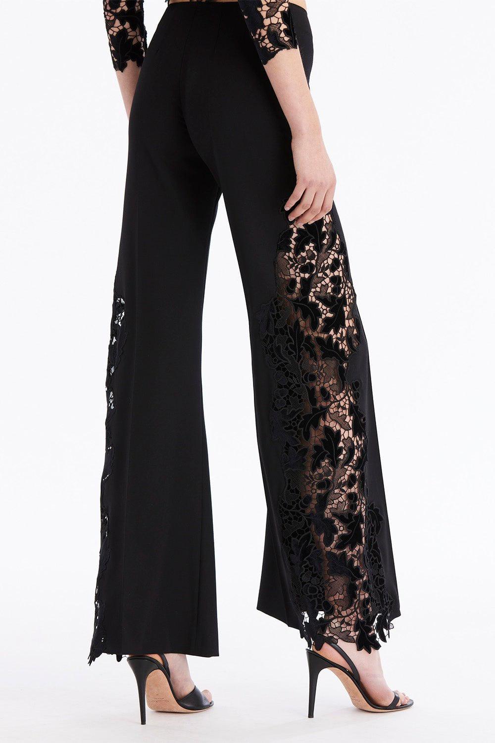 OSCAR DE LA RENTA-Wide Leg Pant-