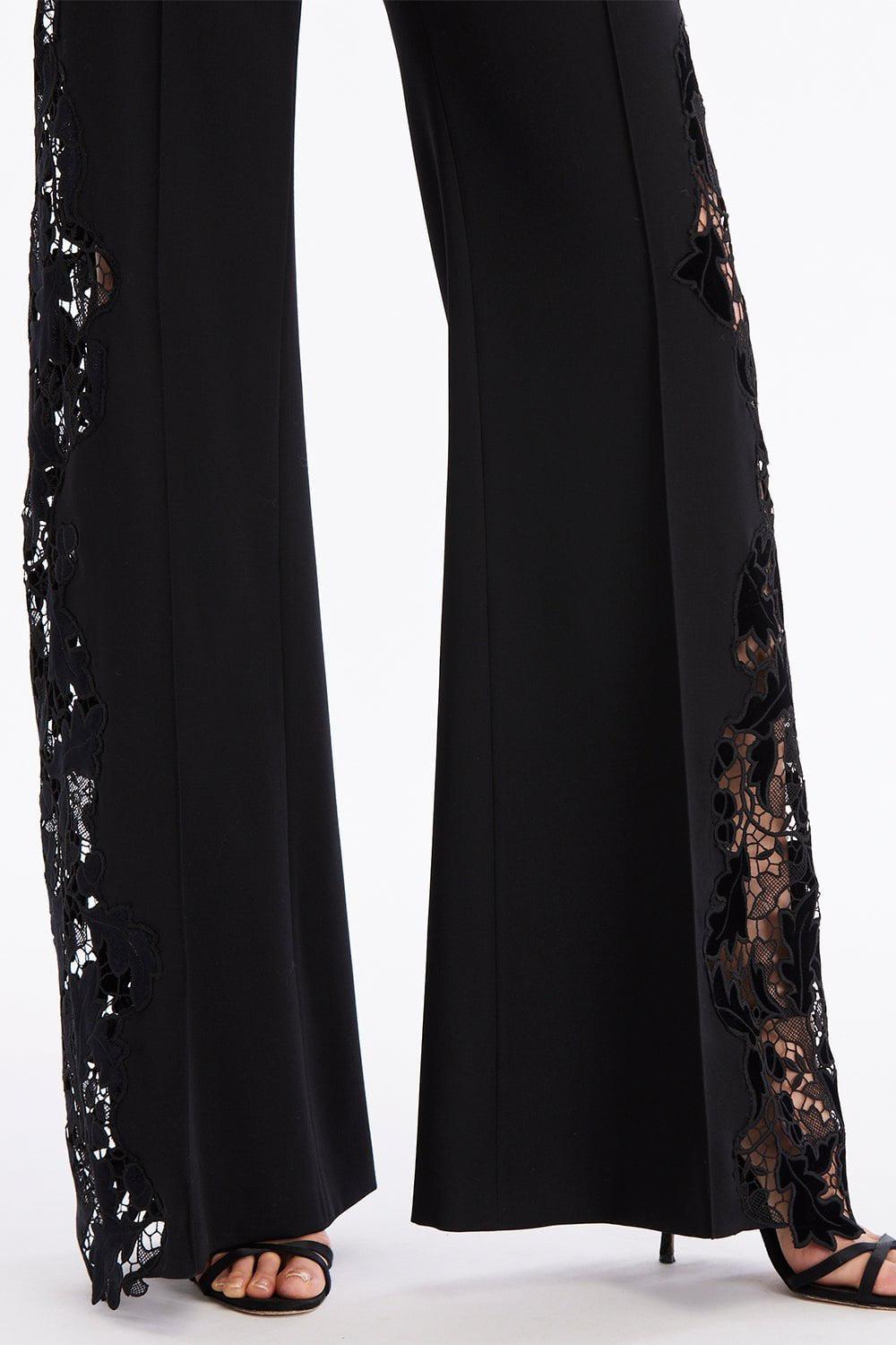 OSCAR DE LA RENTA-Wide Leg Pant-