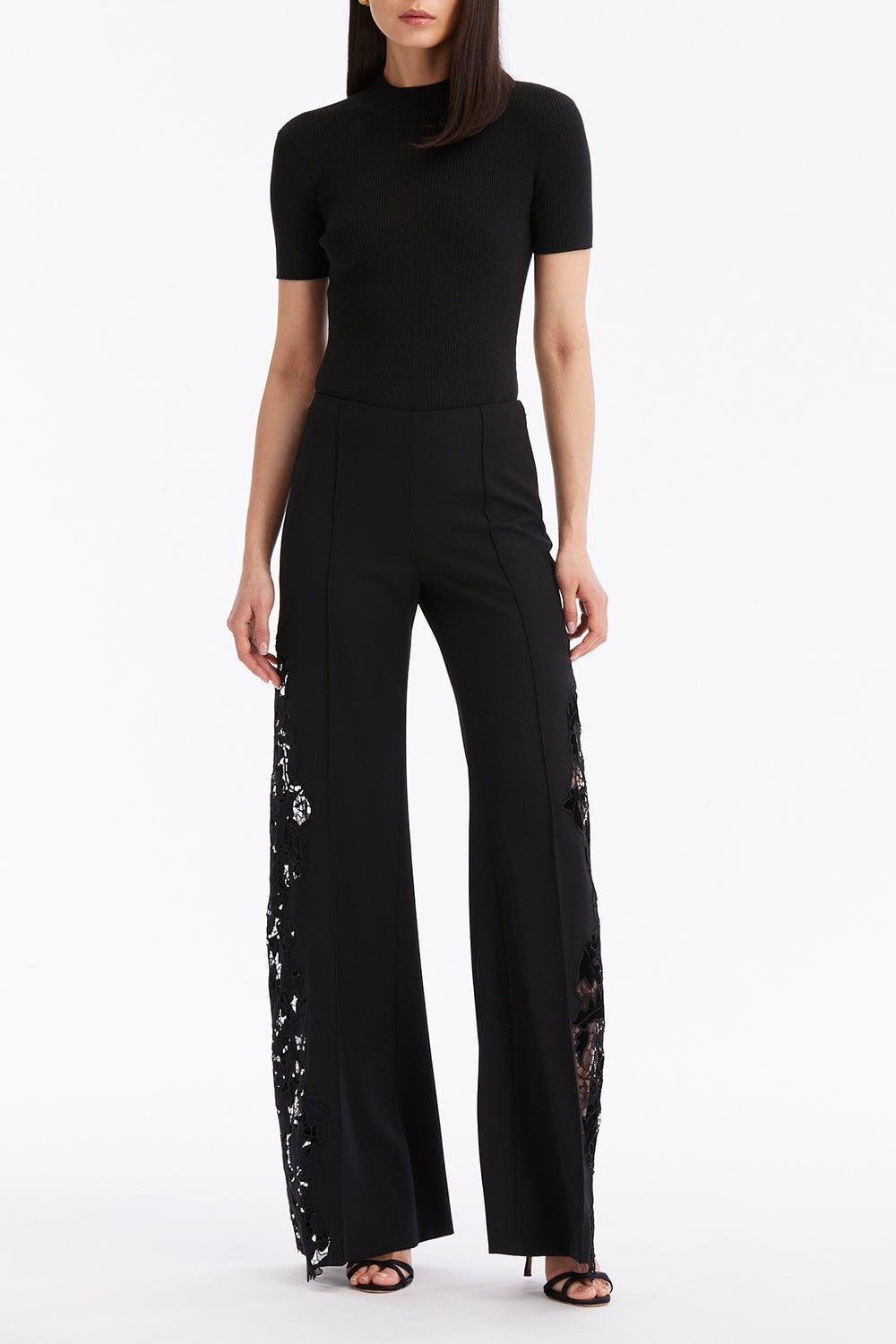 OSCAR DE LA RENTA-Wide Leg Pant-